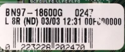 MAIN PARA MONITOR SAMSUNG / NUMERO DE PARTE BN94-16896K / BN41-02866B / BN9416869K / 16896K / BN97--18600G / PANEL CY-MA320HGAV2H / MODELO LS32A700NWNXZA AA01 - Imagen 3